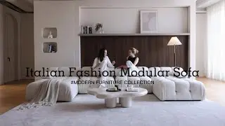 New✨Italian Fashion Modular Sofa - Luxury is in each detail | Interior Design | Home Decor Ideas
