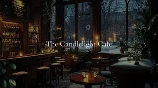 The Candlelight Caf&eacute; &mdash; 1 Hour of Cozy Caf&eacute; Snow Ambience for Study & Work