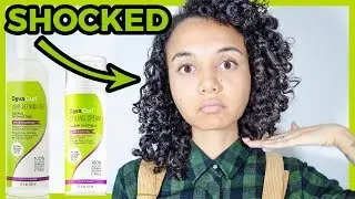 SO MUCH SHRINKAGE! DEVACURL Light Defining Gel VS Styling Cream