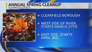Clearfield residents can get rid of lawn, yard waste during Spring Cleanup