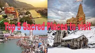 Top 5 Religious and Famous Places to Visit in India | 5  धार्मिक स्थल | Top 5 Holy places of Hindu