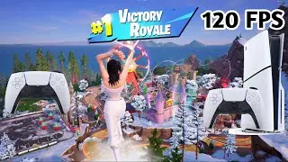 Fortnite Chapter 7 On PS5 Slim | Ps5 Controller Gameplay | 120 FPS | 4K