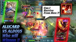 TOP GLOBAL ALUCARD VS 500 STACKS ALDOUS। AND THIS IS WHAT HAPPENS. #yuzuke #dracula  #betosky #elgin