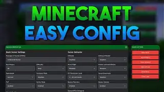 Как легко редактировать настройки сервера Minecraft | Простой учебник по настройке