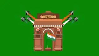 India gate Color Green Screen No Copyright | India Gate Green Screen