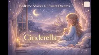 Cinderella Bedtime Story 👑✨ | A Magical Sleep Story for Kids #sleepmusic #sleepstory #storytelling