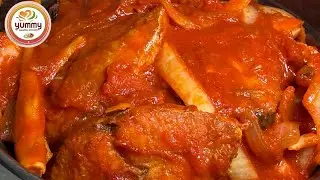 Vanjaram Meen Sambal | Mackerel Fish Sambal | Ikan Tenggiri Sambal