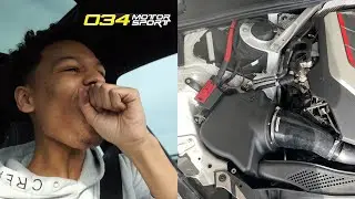 УСТАНАВЛИВАЮ ХОЛОДНЫЙ ВОЗДУХОЗАБОРНИК 034 MOTORSPORTS НА МОЙ B9 S4! *БЕЗУМНАЯ РЕАКЦИЯ*