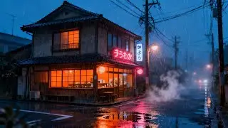 Midnight Streets 🌙 Rain Lofi for Calm Work, Creative Flow and Late Night Focus