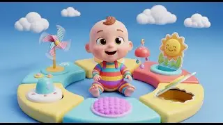 Boom Boom Fun Circle 🥁⭕ | Learn Shapes & Fun Activities for Kids | Preschool Learning Video