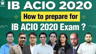 IB ACIO 2020 | How to prepare for IB ACIO Exam ?