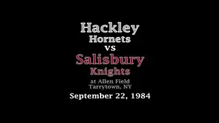Hackley vs Salisbury - September 22, 1984