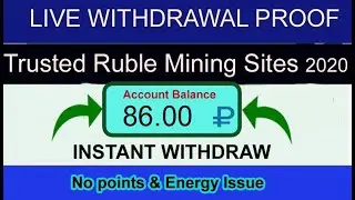 High Paying Ruble Earning Sites 2020 || Live Withdrawal Proof Urdu Hindi