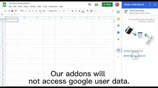 OAuth Content Screen of Simple JSON Import