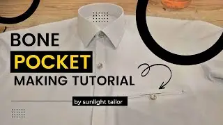 Bone pocket tutorial | kurta pocket design | stylish front pocket