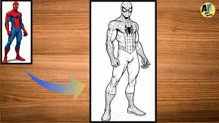 Drawing Spider-Man for Beginners - Step by Step