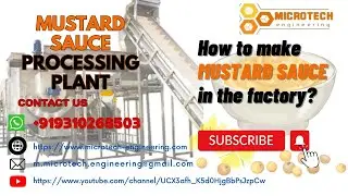mustard sauce processing plant, mustard sauce plant setup, mustard sauce, mustard saucemachine,