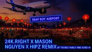 Trap Boy Remix Drill 🔥🔥🔥| 24k.Right x Mason Nguyen x HIPZ Remix by Thong Family and Suno AI 