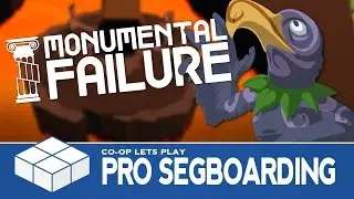 Monumental Failure - Pro Segboarding | 2 Player Co-op Gameplay