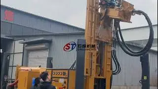 High-efficiency 1000m pneumatic water well drilling rig, stable performance for deep-hole water well