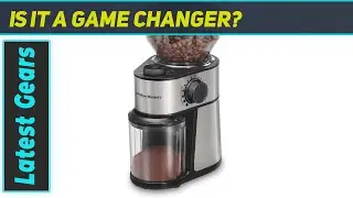 Hamilton Beach Electric Burr Coffee Grinder with Large 16oz Hopper & 18 Settings For 2-14