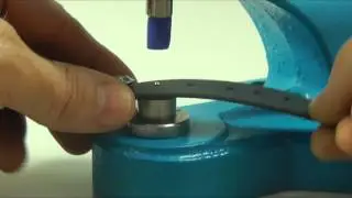 Hohlniete Niete Setzen verarbeiten mit Handpresse