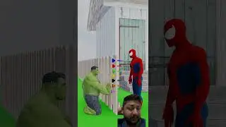 Зеленый Халк и Человек-паук #Marvel #Spiderman