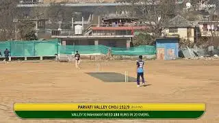 Parvati Valley Choj vs Valley XI Mahamayi Live Cricket Match | MoonDance Kasol Cup 2025 Live - Baja