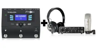 PLAY ACOUSTIC - TC Helicon with Behringer U-phoria UMC 202HD USB Audio Interface