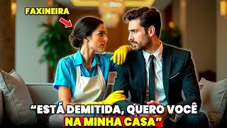 CANSADA, ela DORMIU no ombro dele; Horas depois, DESCOBRIU que ele ERA O DONO…
