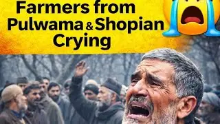 Farmers of Shopian and Pulwama are crying Due to Railway project #trendingvideos #viralvideos 