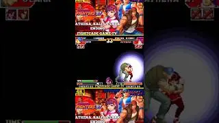 KOF 97 - Clark vs Athena - The King of Fighters 97