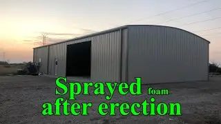 Metal Building and foam insulation complete | Expanding machine shop part 7 | Cortina Precision