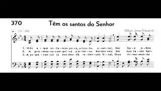 Hinário 5 CCB - Hino 370 - Tem os santos do Senhor - Strings - Teclado Yamaha PSR S670