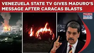 US, Venezuela War Confirmed As State TV Gives Maduro's Message, 'Denounces' Trump's Military? Watch