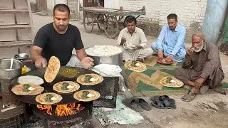 70/- Rs WINTER SPECIAL DESI PUNJABI BREAKFAST | ALOO PARATHA WITH SAAG AND MAKHAN