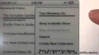 How To Connect Wirelessly on a Kindle