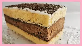 Gâteau Napolitain / Recette facile - Neapolitan cake / Easy recipe