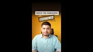 Master time management with Eisenhower Matrix #productivityhacks #efficiencytips