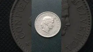 1958 helvetica 5 rupen coin value...