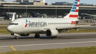 AMAZING SKILL PILOT! American Airlines Boeing 737 Best Landing at Nice Airport