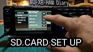 YAESU FT-710 Загрузка SD-карты