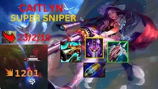 EXPLOSIVE WITH CAITLYN YOUMUU'S GHOSTBLADE - ONESHOT ENEMY FROM 1000 KM DISTANCE | league of legends