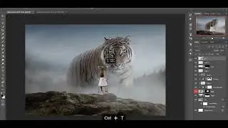 Big Tiger Photoshop Manipulation