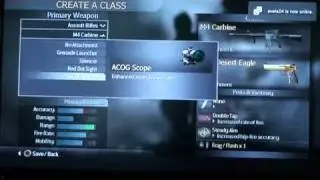 Call Of Duty 4 Weapon Classes