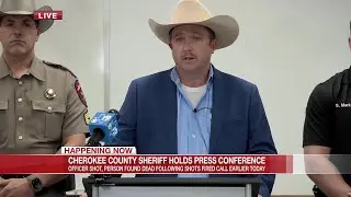 Cherokee County sheriff holds press conference on Bullard shooting