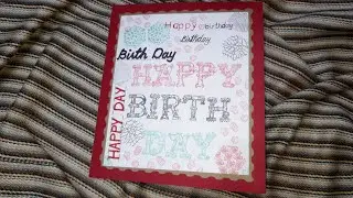 how to make slider birthday and greeting card/ diy slider photo card #fhcreations