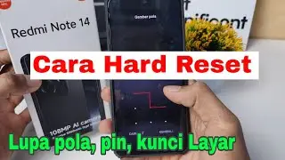 Cara Hard Reset hp Redmi Note 14 dan 14 pro Lupa pola, pin, dan kunci Layar