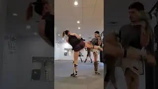 taylor/ Mel sparring 10/25/24