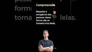 Compreens&atilde;o o caminho da paz 🕊️.#compreens&atilde;o #reflex&atilde;o
